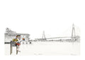 Anzac Bridge Giclee Print