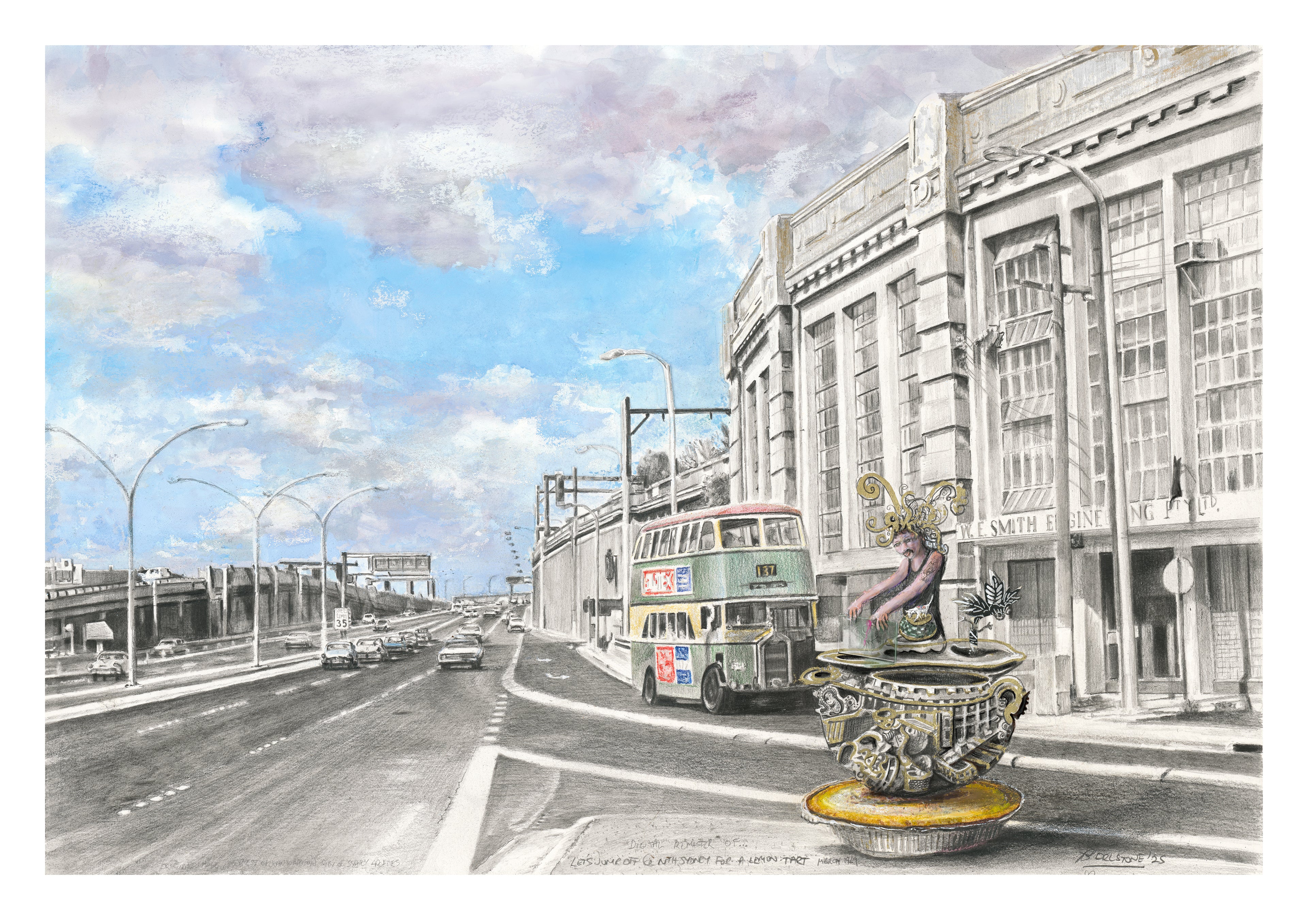 Milsons Point Giclee Print