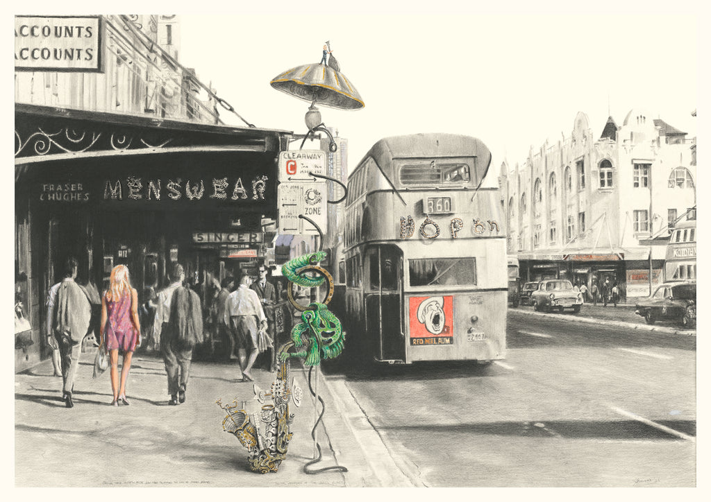The jadedBusker Giclee Print