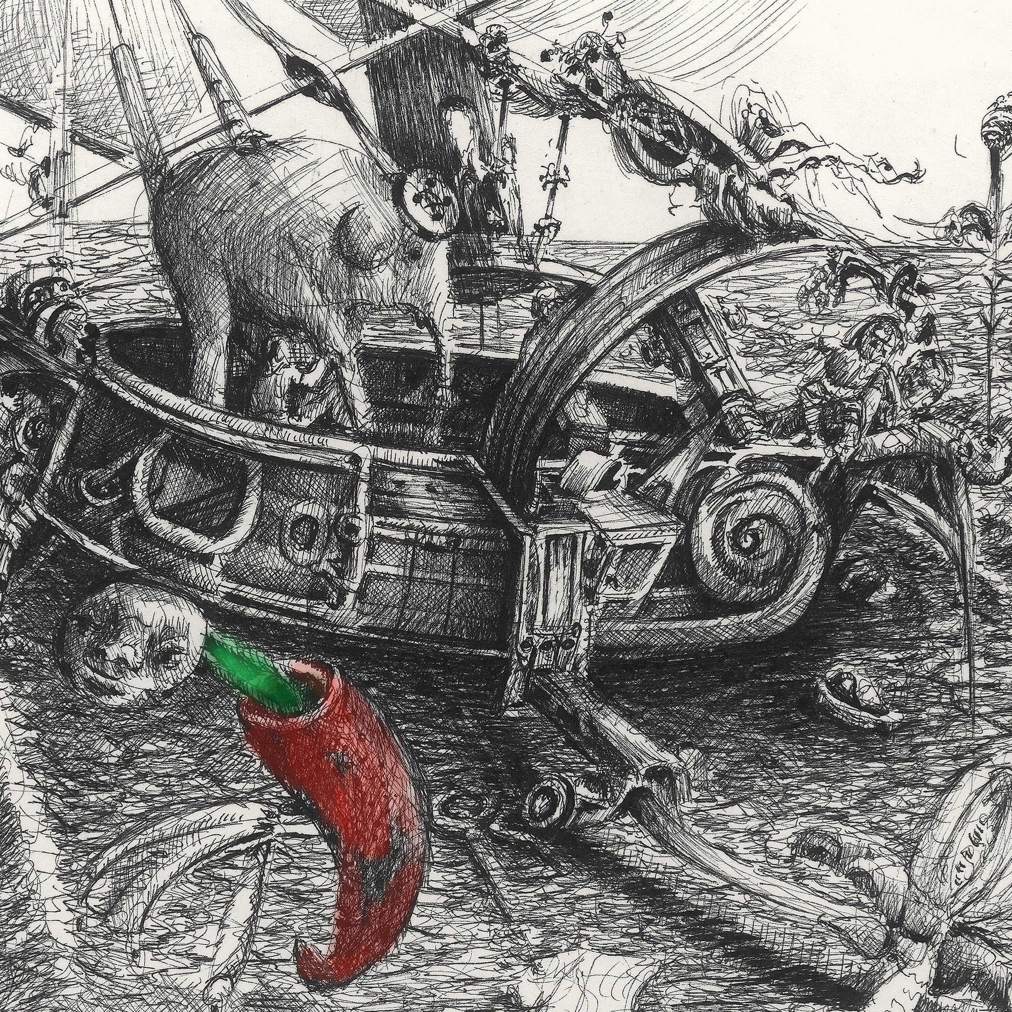 Ship'o'Fools Giclee Print