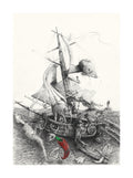 Ship'o'Fools Giclee Print